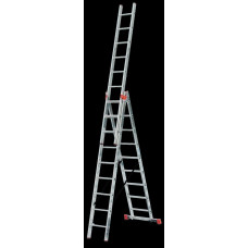 Многофункциональная 3-секционная стремянка 3x9 TRIBILO MONTO KRAUSE [129673]