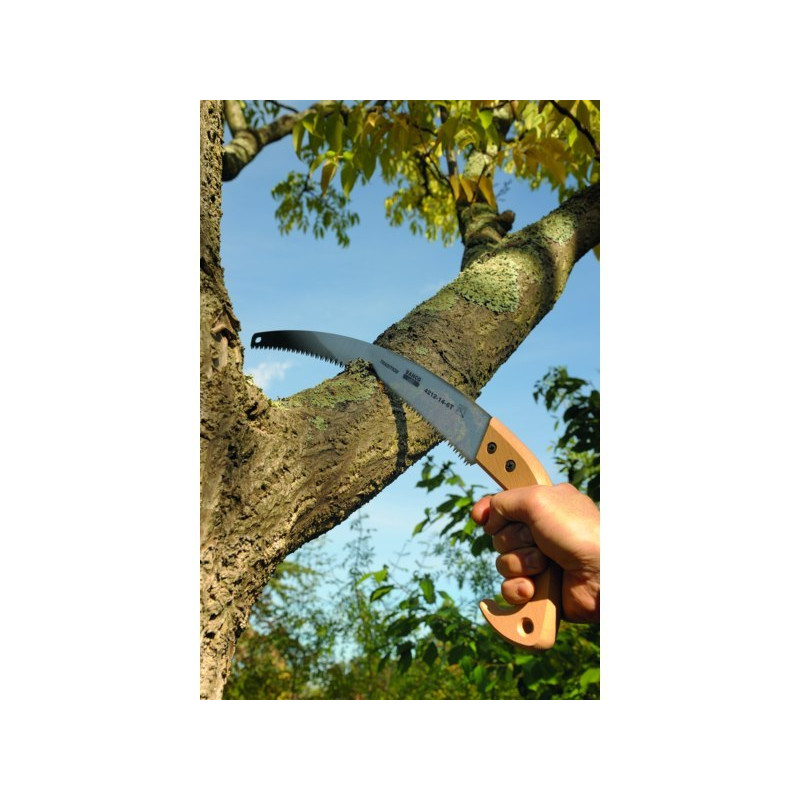 Ручна пилка Bahco для сухих і твердих гілок 360 мм, загартовані зубці 6 дюймів [4211-14-6T]