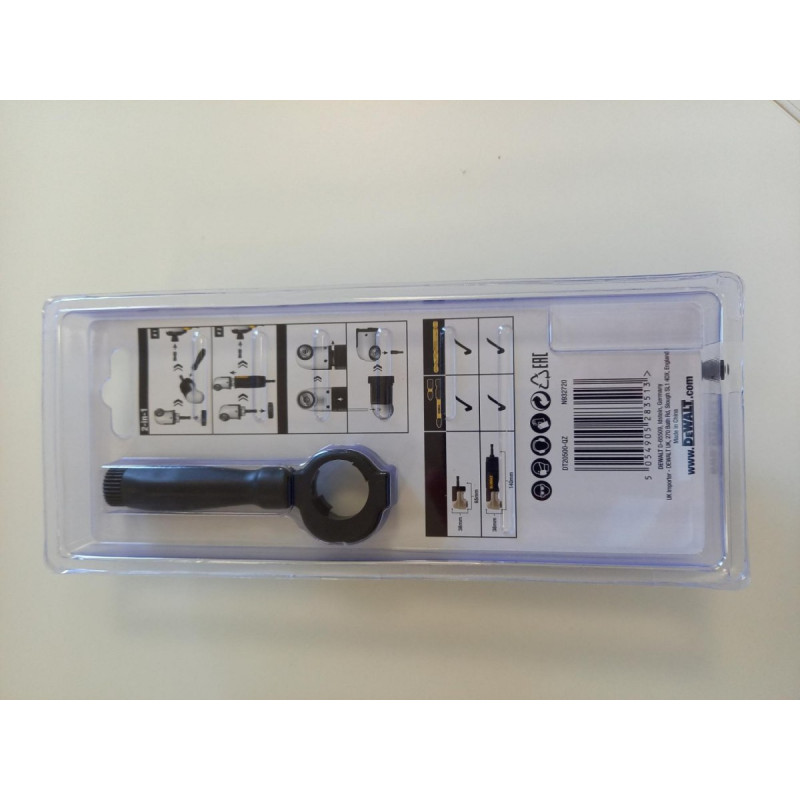 Ударна головка 90° з двосекційною складною ручкою / адаптер для біт 1/4 2-в-1 для ударного гайковерта, дриля,