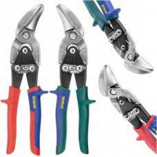 Набір універсальних покрівельних ножиць Irwin 240 мм, лівий та правий, для листового металу