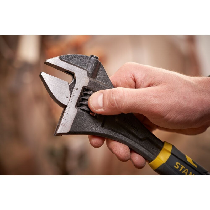 Розвідний ключ Stanley FATMAX 300 мм 12 дюймів [FMHT13128-0] зі швидким регулюванням кулачка