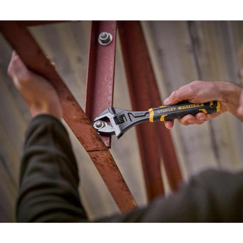 Розвідний ключ Stanley FATMAX 300 мм 12 дюймів [FMHT13128-0] зі швидким регулюванням кулачка