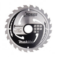 Дисковое полотно для резки древесины 185/30/1,45 мм, 24 зубца, SPECIALIZED EFFICUT T.C.T., Makita [E-08676]