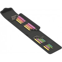 Набор длинных шестигранных ключей с шариковым концом, Hex-Plus и Torx, велосипедный набор 4 Wera [05004173001]