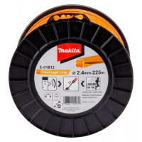 Нейлонова ріжуча волосінь Clover, діаметр 2,4 мм, довжина 225 м, Makita [E-01812] для тримерів