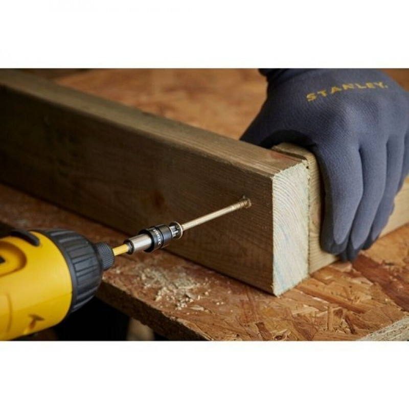 Набір ударних біт та головок FATMAX Stanley, 55 шт., 1/4 дюйма [STA88559-XJ]