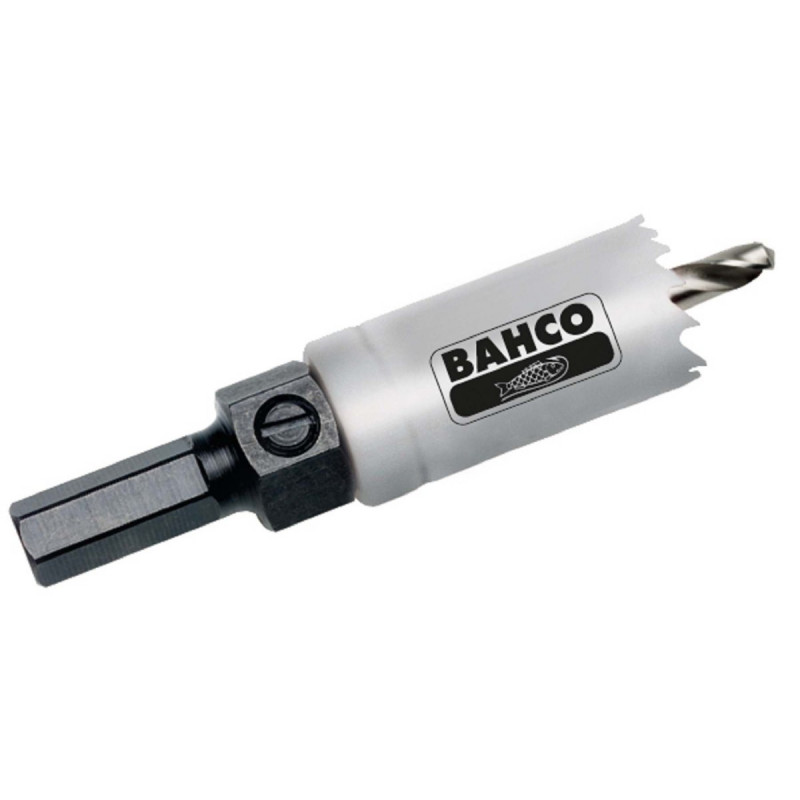 Карбидная коронка Bahco 22 мм для кирпича, газобетона, дерева, керамической плитки и стекловолокна [3832-22]