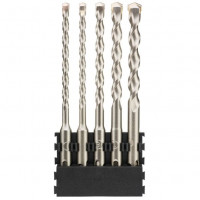 Набор из 5 сверл SDS+ для бетона, 2x6/8/10/12 мм, DeWALT [DT70836-QZ] совместим с системой Tough Case+