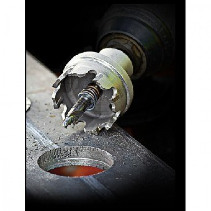 Твердосплавна коронка для сталі, нержавіючої сталі, металу та пластику 27 мм EXTREME DeWalt [DT8367-QZ]