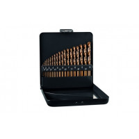 Набор металлических сверл HSS-Co Grip с заточенной ручкой KM 19, размеры от 1,0 до 10,0 мм, 19 шт. [0065600019100]