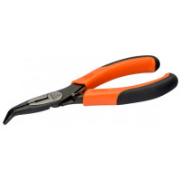 Плоскогубці з напівкруглими губками, зігнуті під кутом 45º, довжина 200 мм, багатокомпонентна ручка, Bahco [2427 G-200]