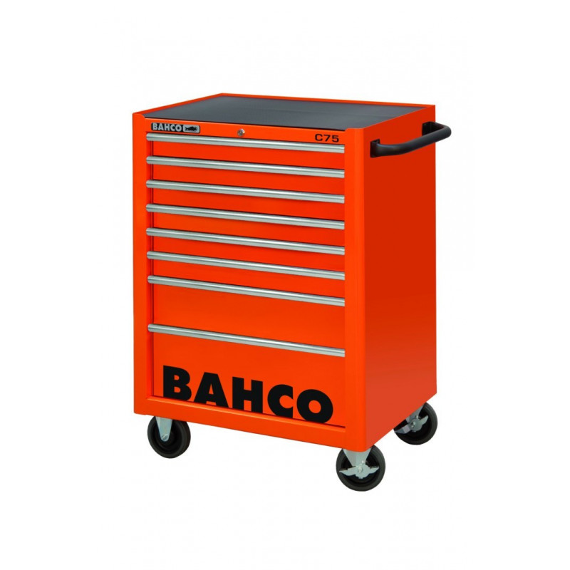 Візок для інструментів Bahco CLASSIC з 8 шухлядами помаранчевого кольору [1475K8]