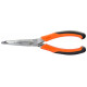 Хромовані напівкруглі плоскогубці, зігнуті під кутом 45º, довжина 160 мм, багатокомпонентна ручка, Bahco [2427 GC-160IP]