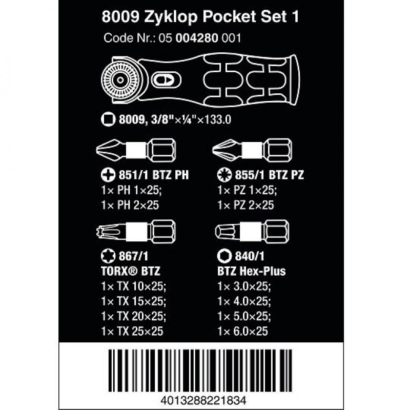 Ручная трещотка с наклонным механизмом 3/8