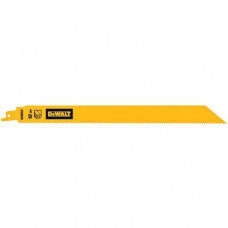 Набор из 5 полотен для возвратно-поступательной пилы BiM, 10 зубцов/дюйм, длина 304 мм, Dewalt [DT90389-QZ]