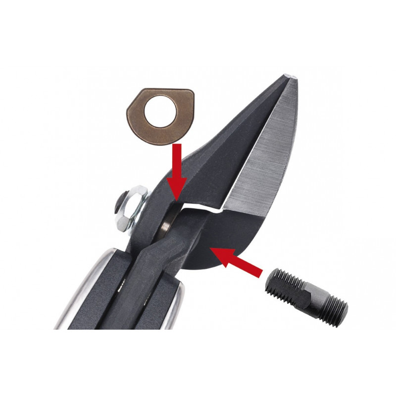 Ножиці для листового металу Ideal Erdi Bessey з лівим важелем [D39ASSL]