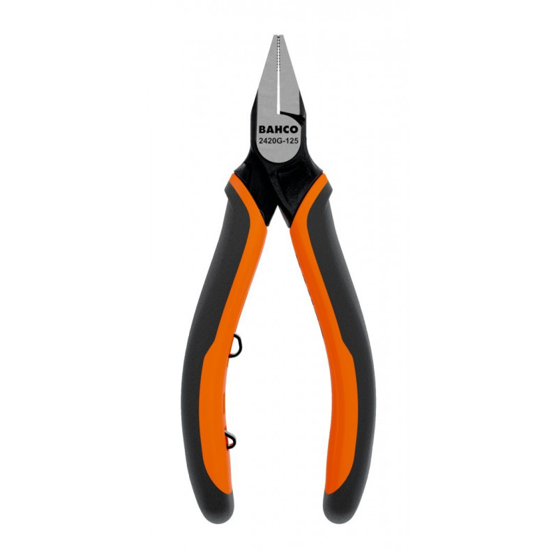 Плоскогубці короткі 125 мм без різака, багатокомпонентна ручка, Bahco [2420 G-125]