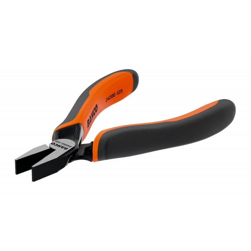 Плоскогубці короткі 125 мм без різака, багатокомпонентна ручка, Bahco [2420 G-125]
