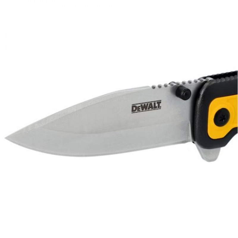 Складаний кишеньковий ніж, 82 мм, DROP POINT, DeWalt [DWHT10993-0]