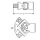 Кутовий шарнір (карданний) з кріпленням 3/4, для ручних торцевих ключів, Koken [6770]