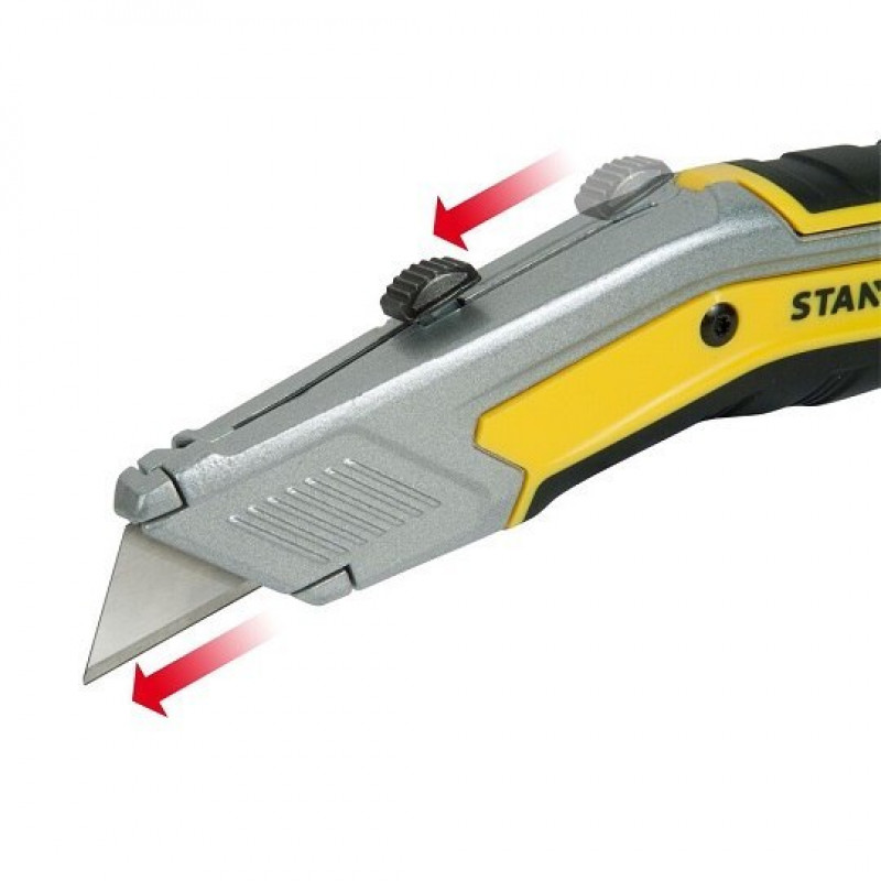 Выдвижной нож FatMax EXO CHANGE с трапециевидным лезвием Stanley [FMHT0-10288]