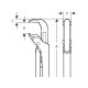 Трубный ключ ERGO типа Swede, для 2.1/2 Bahco [143]