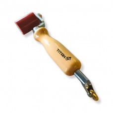 Двосторонній притискний ролик для мембрани та руберойду TITAN 40/5 мм (TSM40/5) TYTAN