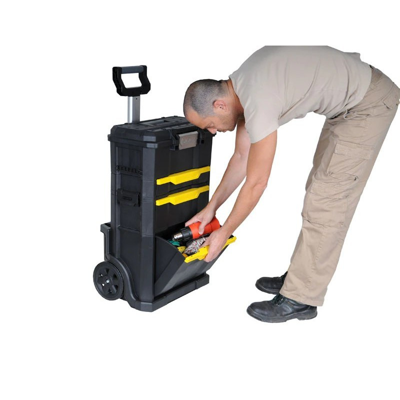 Модульна майстерня на колесах з 2 знімними модулями [STST1-70344]