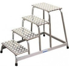 Промышленная монтажная лестница, 4-ступенчатая платформа STABILO PROFESSIONAL KRAUSE [805041]