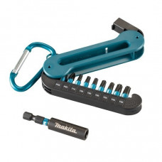 Набор из 10 ударных бит 1/4, 25 мм, IMPACT BLACK, MAKITA [E-15811]