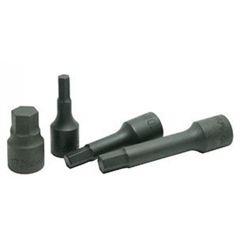 Набір головок з шестигранним ключем 4-19 мм, на смузі з 10 штук Koken [RS4012M/10-L60]