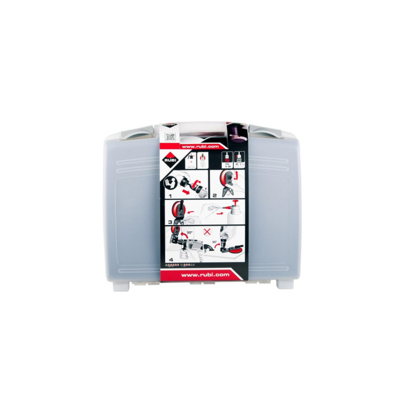 Набор из 6 алмазных сверл для камня, гранита, мрамора, серия FORAGRES, Rubi [50903]