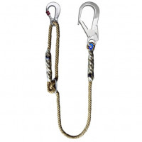 Запобіжний трос PROTEKT LB 210 з карабінами AZ 003 та AZ 023 - 1,6 м