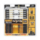 Набір із 31 ударних біт 1/4 IMPACT TORSION EXTREME, МАЛИЙ МІЦНИЙ КЕЙС+, DeWALT [DT70737T-QZ]