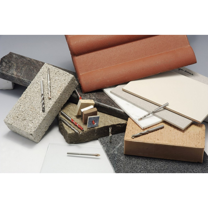 Набор из 22 сверл для бетона и металла из 1/4" Alpen KIT-22 [0000800222100]