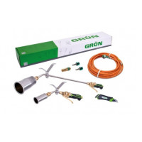 Комплект покрівельних пальників GRUN TOTAL STAL (обробка 45 мм) + ніж + швидкоз'ємний з'єднувач