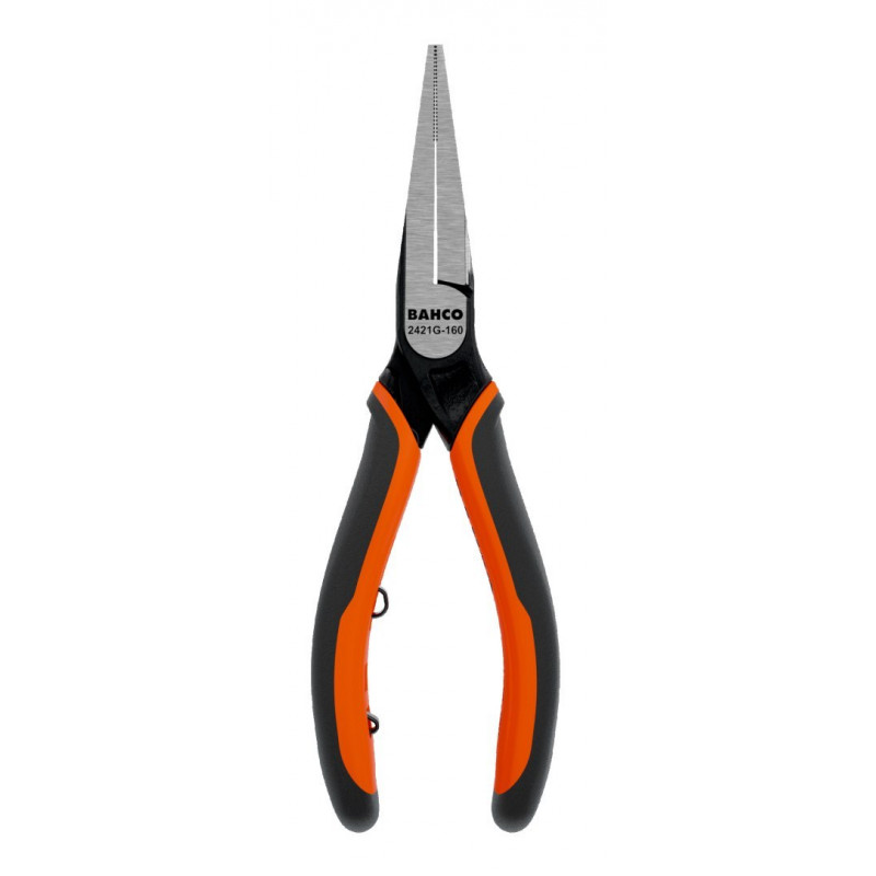 Плоскогубцы с длинными носовыми губками 160 мм без резака, Bahco [2421 G-160]