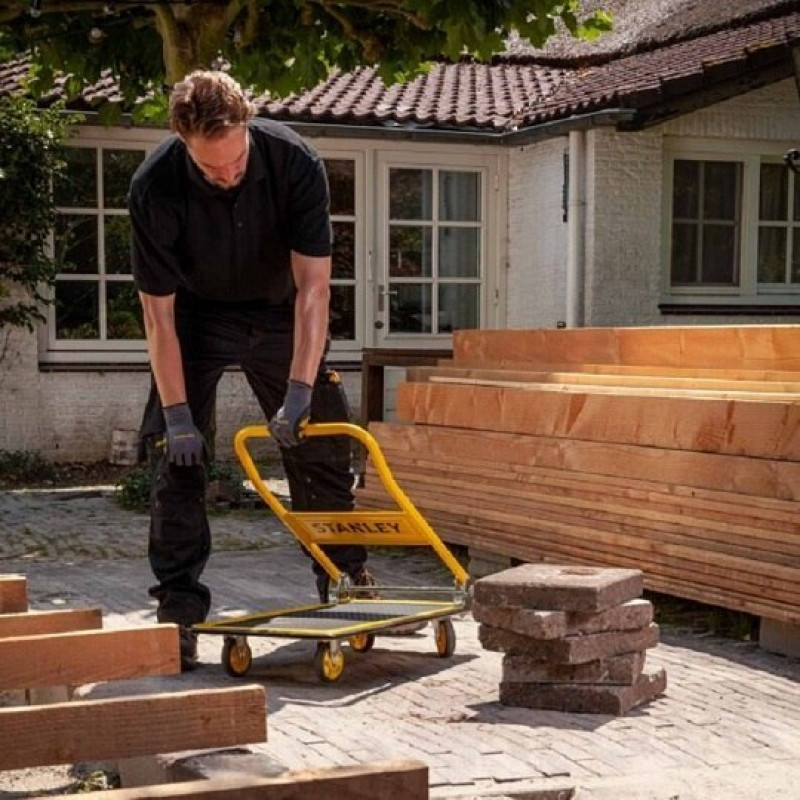 Транспортний візок, складана платформа, вантажопідйомність 150 кг, Stanley [SH-SXWT-PC527]