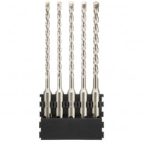 Набір із 5 свердел SDS+ для бетону, 5/5,5/6/6,5/7 мм, DeWALT [DT70838-QZ] сумісний із системою Tough Case+