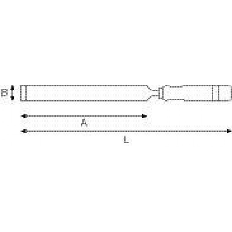 Плоский напилок, що не іскрить [NSB702-200]