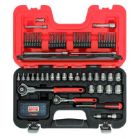 Набор из 91 торцевых ключей и бит 1/4 + 3/8, BAHCO [SW91]