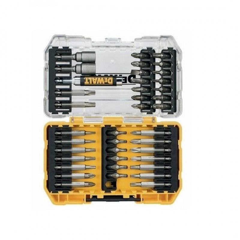 Набор из 40 шт. бит 1/4 дюйма, DeWALT [DT70717-QZ], ПРОЧНЫЙ КЕЙС+
