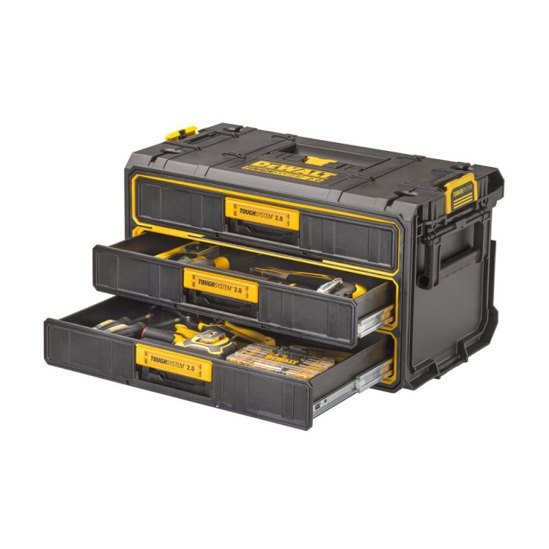 Інструментальний ящик DEWALT TOUGHSYSTEM 2.0 з 3 шухлядами [DWST08330-1]