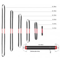 Крепление для лент AZ900R с защитным рукавом (200 м) PROTEKT