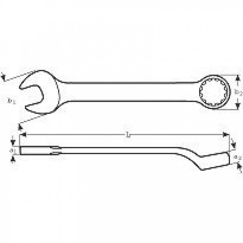 Комбінований гайковий ключ Bahco M80 зі зсувом [1952M-80]