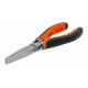 Плоскогубці ERGO хромовані, довгі, 180 мм, без різака, багатокомпонентна ручка, Bahco [2421GC-180IP]
