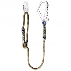 Предохранительный трос PROTEKT LB 210 с карабинами AZ 002 и AZ 022 - 2 м