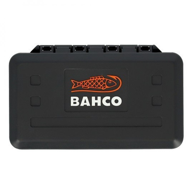 Набір ударних біт 1/4, для плоских гвинтів, PH, PZ, TORX, TORX з отвором, HEX, Robertson, 54 предм. BAHCO [66IM/54C-1]