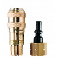 Швидкоз'єм Express для покрівельних пальників (з'єднувач + ніпель) - комплект № 911