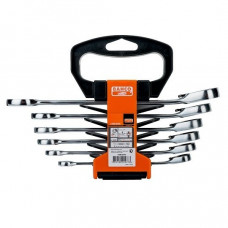 Набір із 6 двосторонніх ріжкових ключів із тріскачкою 8-17 мм, Bahco [1RM/SH6]